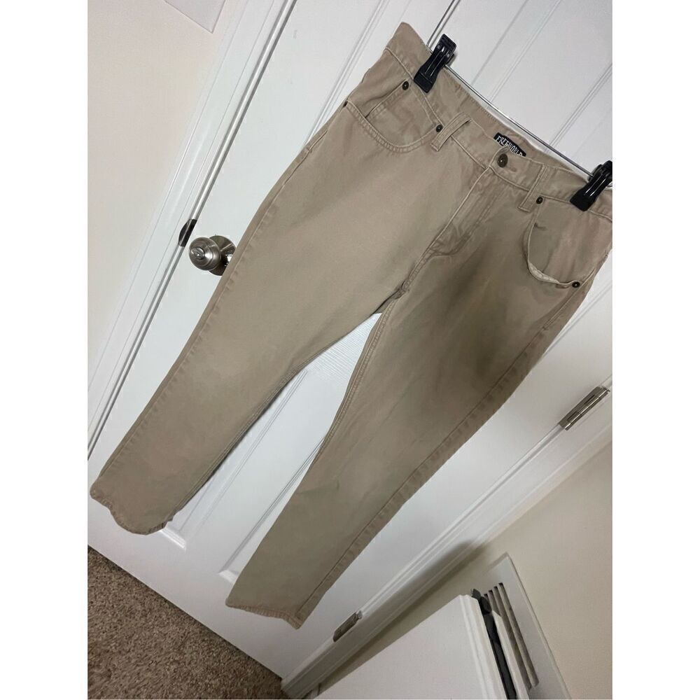 Free World mens beige jeans size 34
